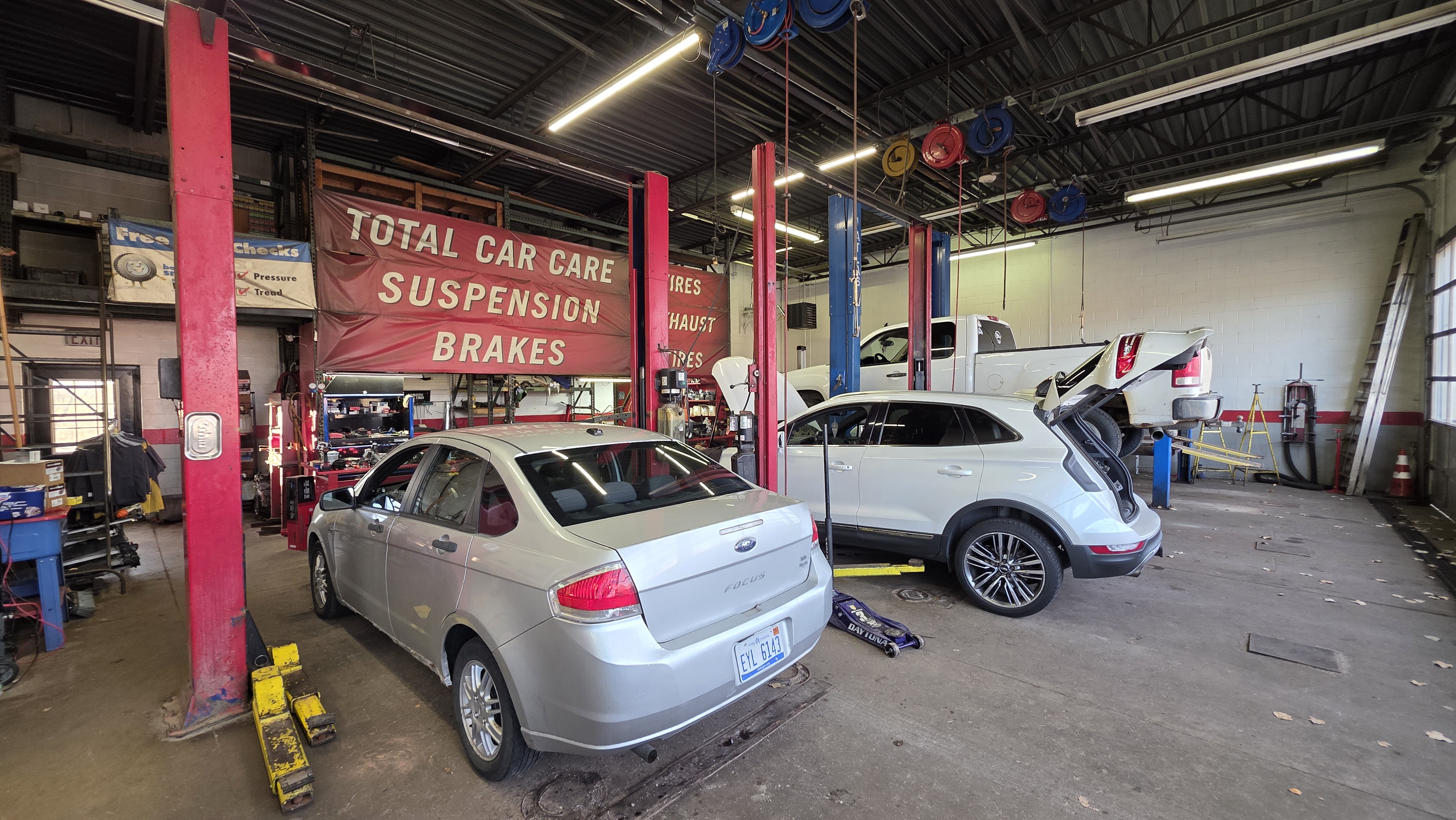 Auto Shop Interior